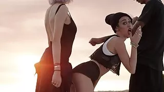 Bite baise avec le vidéos porno allemand serveur dans le cul.